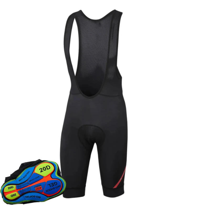 Cycling Bib Shorts Men Gel Thick Shockproof Pad Men Cycling Shorts 6 Hours Ride Pro Lycra Men's Cycling Bretelle