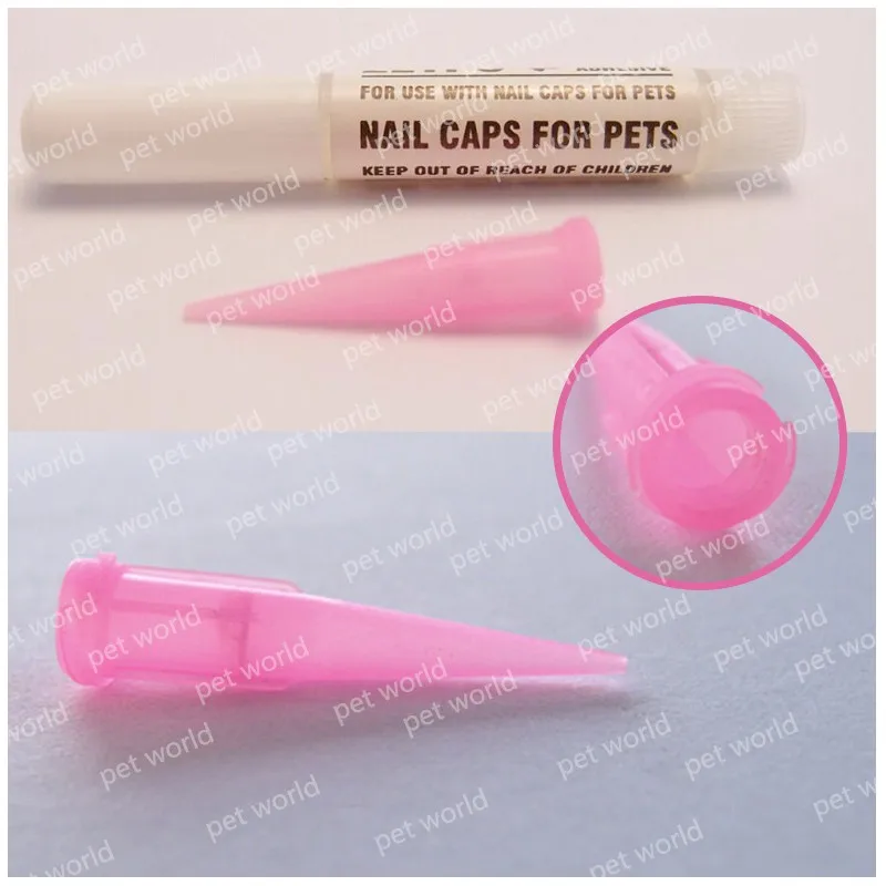 Cat Nail Caps Pet Cat Soft Paws Nail Protector Cover With Free Adhesive Glue + Applicator 20pcs/lot for Kitten