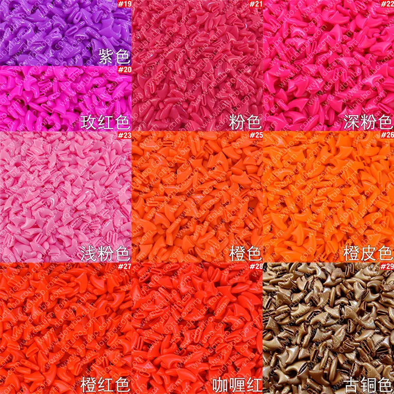 Cat Nail Caps Pet Cat Soft Paws Nail Protector Cover With Free Adhesive Glue + Applicator 20pcs/lot for Kitten