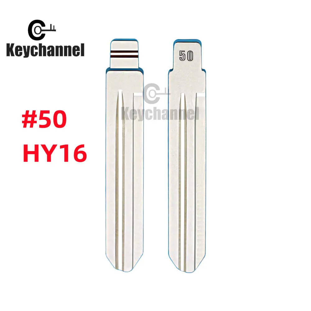 10pcs 129#130# 33# 50# Car Key Blade KD Key Blank HY20 HY20R HY15 HY16 Blade for Hyundai Kia for Xhorse KD KEYDIY Remote