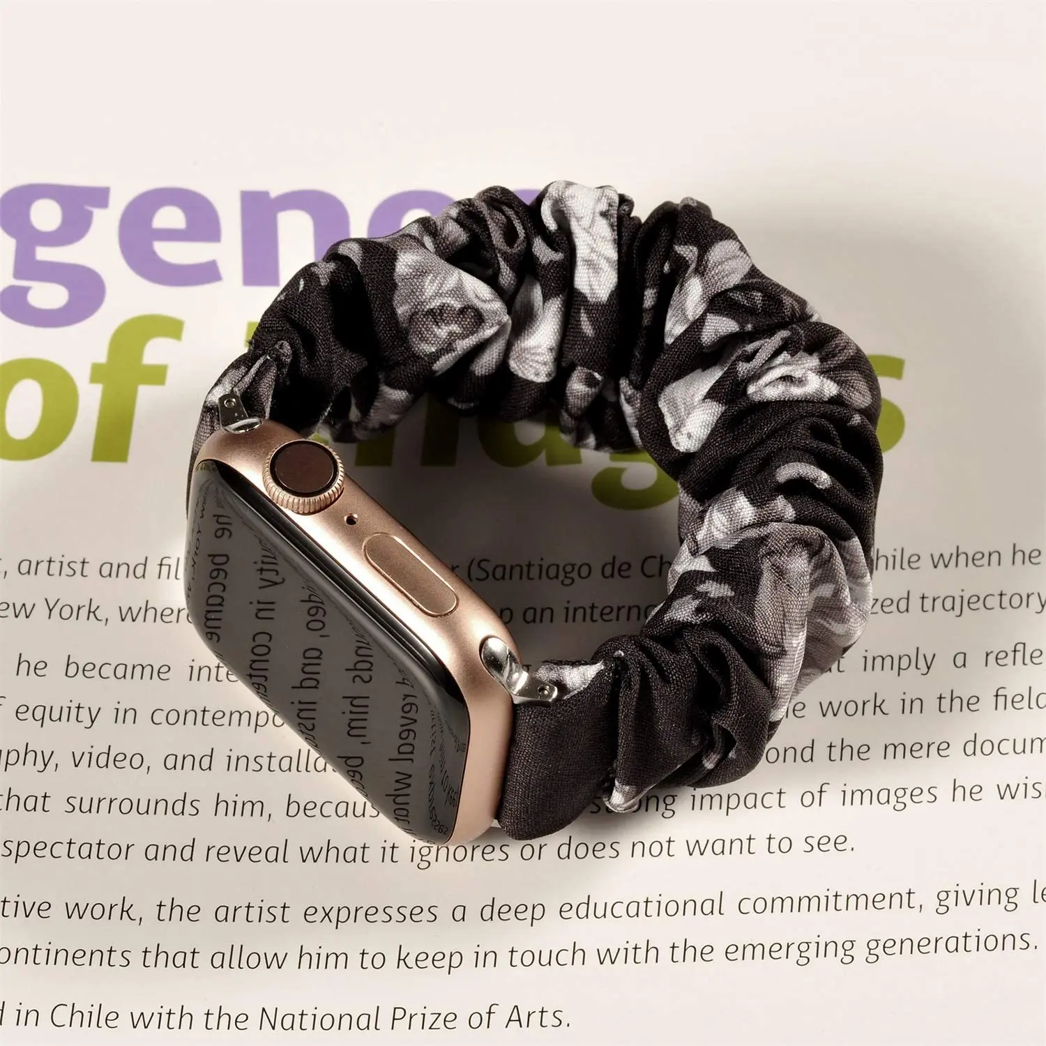 Leopard Strap For Apple Watch Band 40mm 44mm 42mm 49mm Elastic Nylon Bracelet IWatch Ultra 3 Series 11 10 SE 6 7 8 9 45mm 41mm
