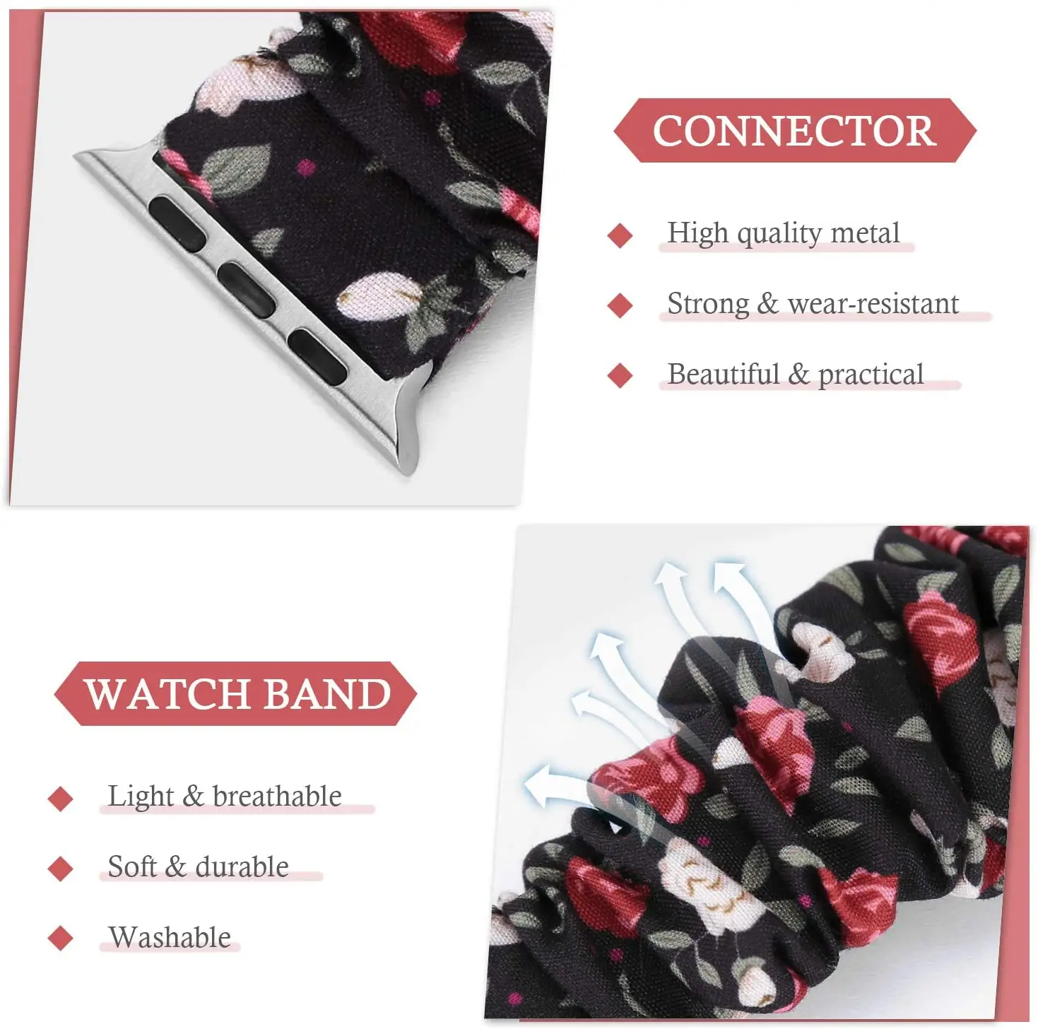 Leopard Strap For Apple Watch Band 40mm 44mm 42mm 49mm Elastic Nylon Bracelet IWatch Ultra 3 Series 11 10 SE 6 7 8 9 45mm 41mm