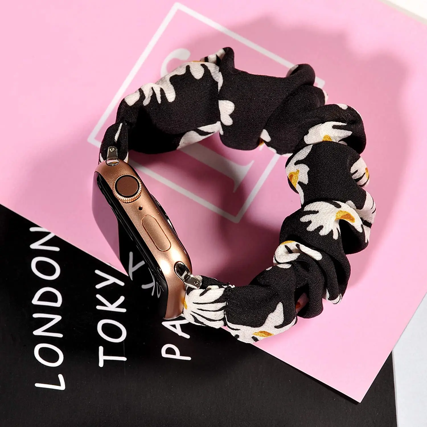 Leopard Strap For Apple Watch Band 40mm 44mm 42mm 49mm Elastic Nylon Bracelet IWatch Ultra 3 Series 11 10 SE 6 7 8 9 45mm 41mm
