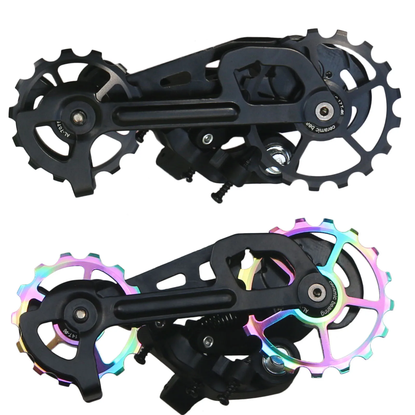 10T 11T 12T 13T 14T 15T 16T 17T Roller Rear Derailleur Pulley Ceramic Bearing Jockey Wheel MTB Road Bike Guide For Shimano Sram
