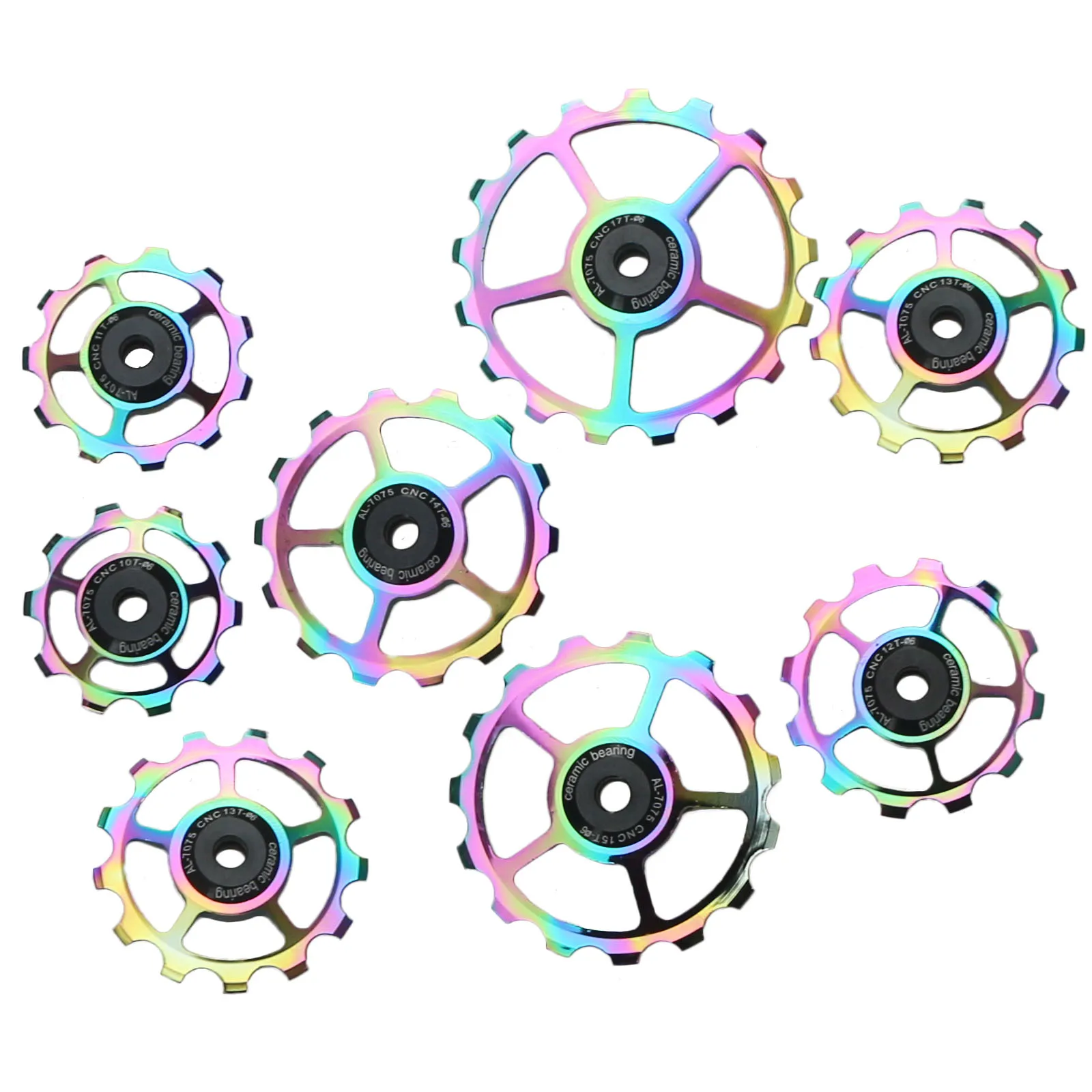 10T 11T 12T 13T 14T 15T 16T 17T Roller Rear Derailleur Pulley Ceramic Bearing Jockey Wheel MTB Road Bike Guide For Shimano Sram