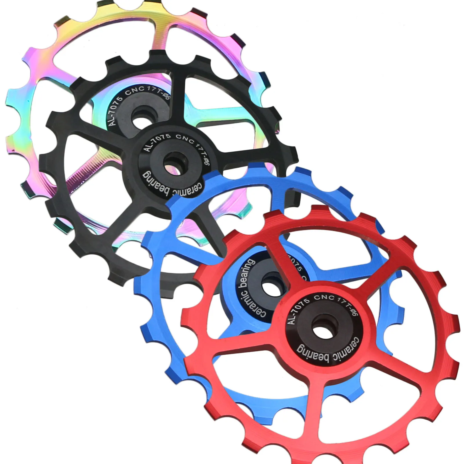 10T 11T 12T 13T 14T 15T 16T 17T Roller Rear Derailleur Pulley Ceramic Bearing Jockey Wheel MTB Road Bike Guide For Shimano Sram