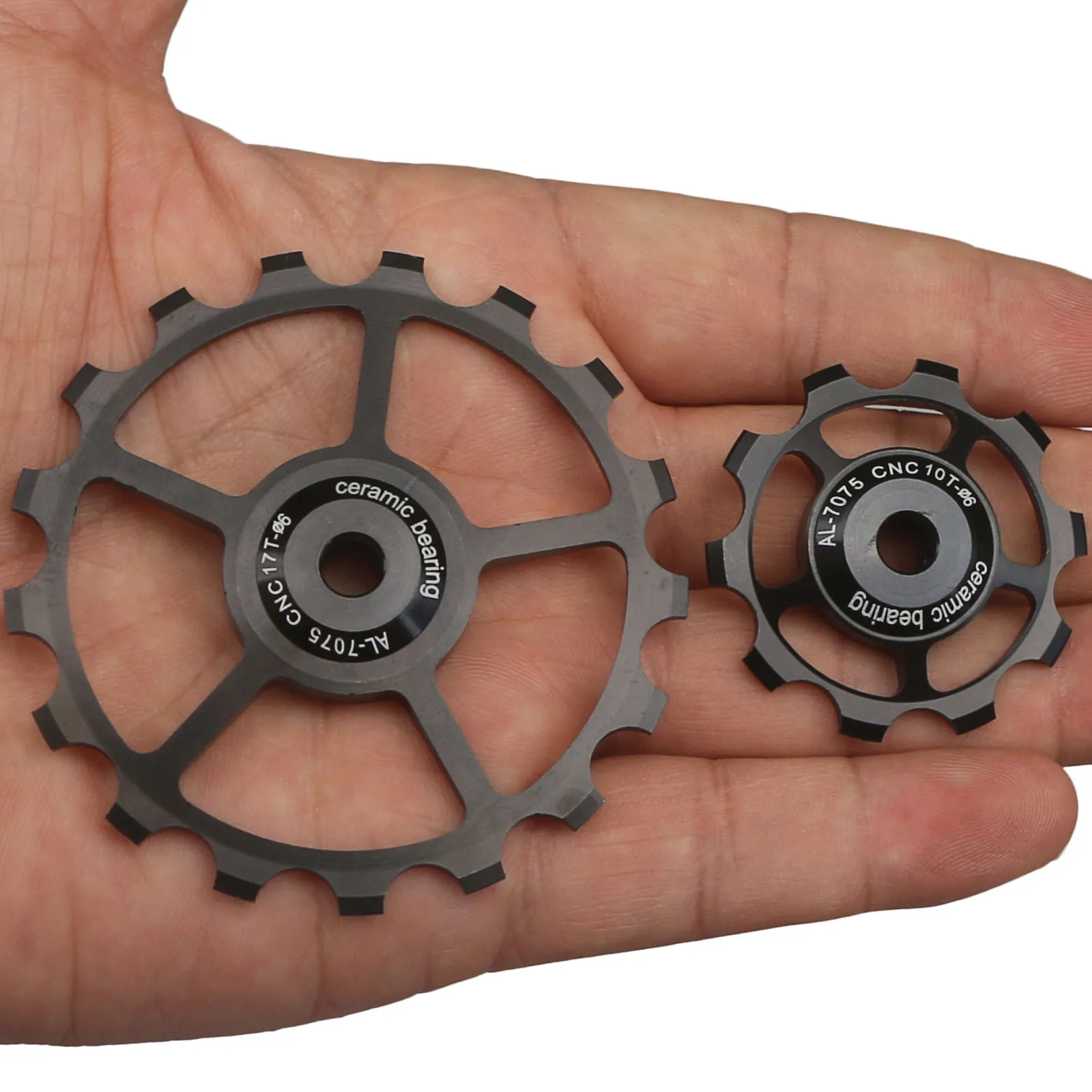 10T 11T 12T 13T 14T 15T 16T 17T Roller Rear Derailleur Pulley Ceramic Bearing Jockey Wheel MTB Road Bike Guide For Shimano Sram