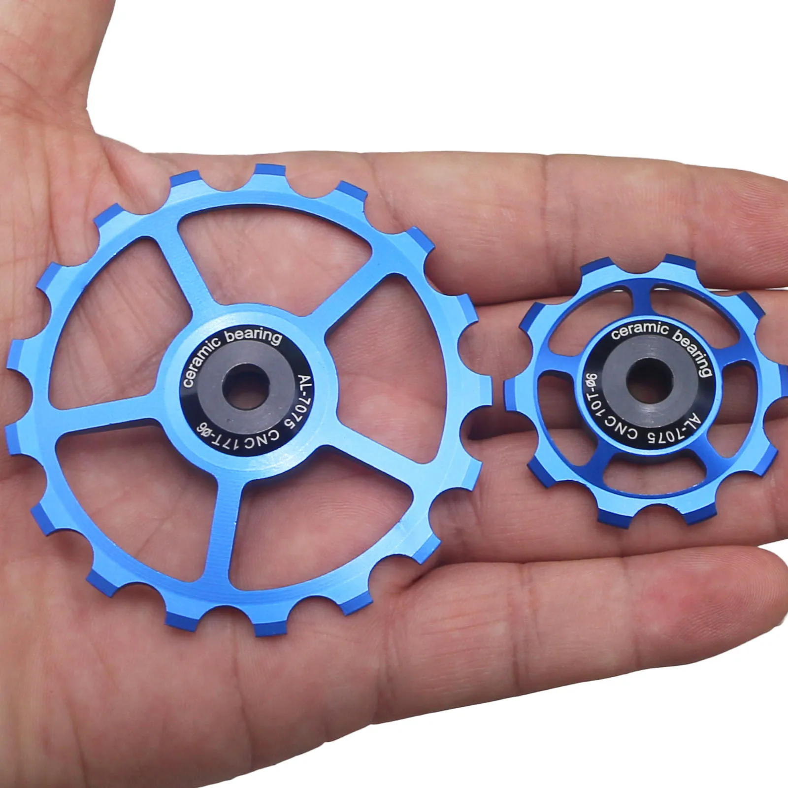 10T 11T 12T 13T 14T 15T 16T 17T Roller Rear Derailleur Pulley Ceramic Bearing Jockey Wheel MTB Road Bike Guide For Shimano Sram