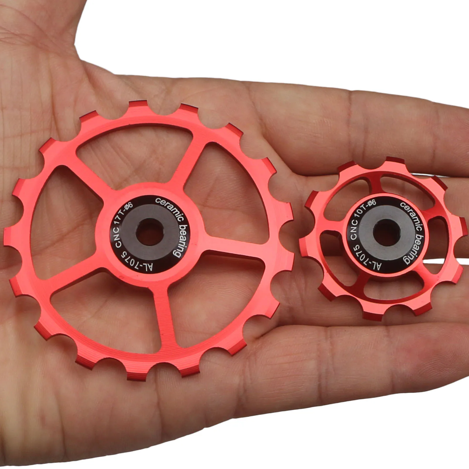 10T 11T 12T 13T 14T 15T 16T 17T Roller Rear Derailleur Pulley Ceramic Bearing Jockey Wheel MTB Road Bike Guide For Shimano Sram