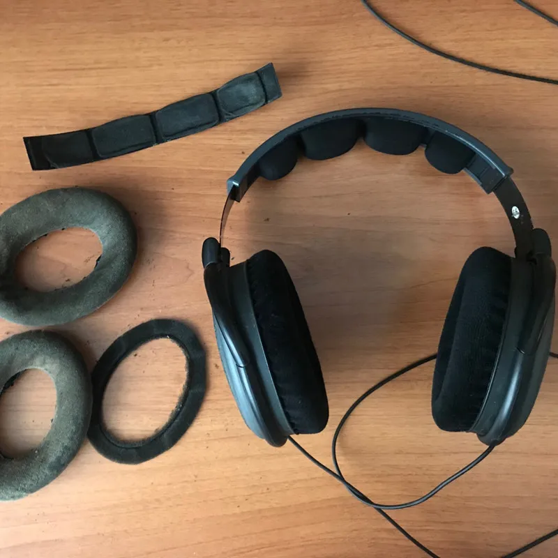 Replacement VELVET Ear Pads for SENNHEISER HD650 HD600 HD580 HD660 S HD565 HD545 Headphones And Headband Cushions Earpad SET