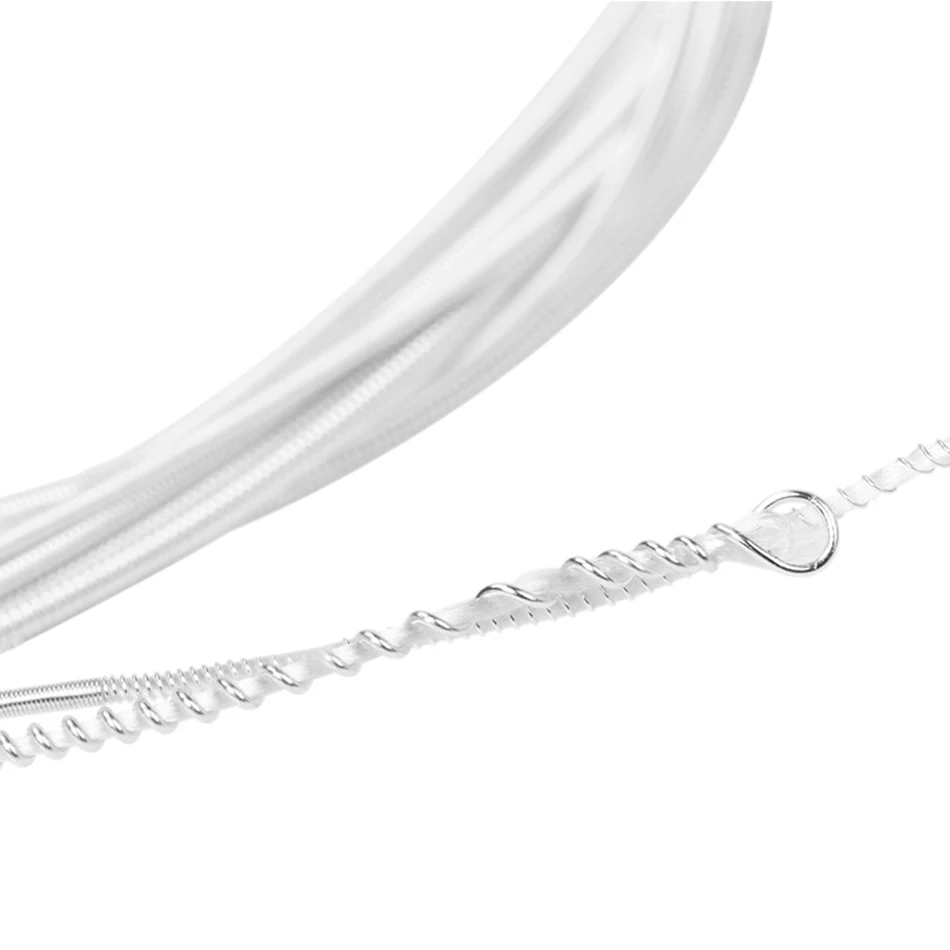 Alice AC130 Professional Classical Guitar Guitarra Strings Sliver Plated Copper Wound Clear Nylon Normal High Tension 6 Strings