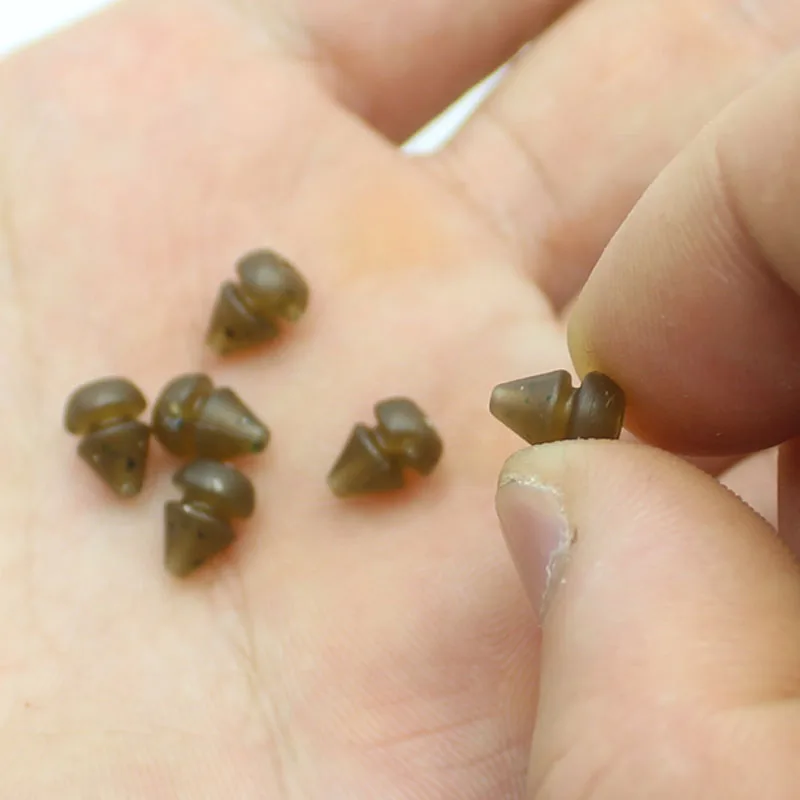 30PCS Carp Fishing Accessories Carp Fishing Beads Heli Chod Beads for Helicopter Rigs Carp Fishing Terminal Tackle