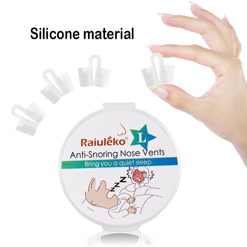 1/3/4PCS /set Anti Snoring Devices Professional Snoring Solution Snore Stopper Nose Vents Snore Nasal Dilators For Better Sleep