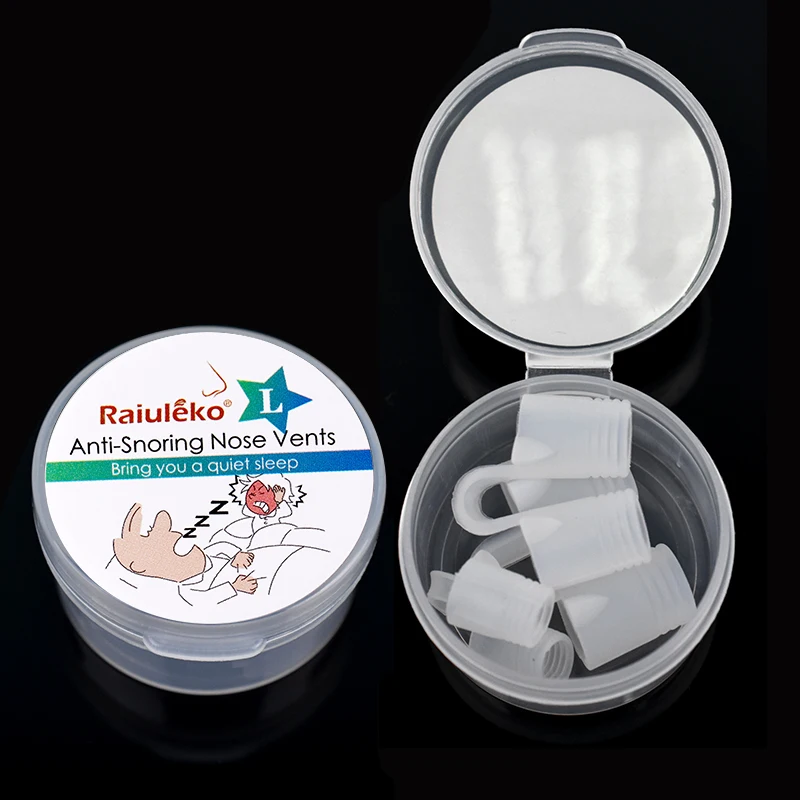 1/3/4PCS /set Anti Snoring Devices Professional Snoring Solution Snore Stopper Nose Vents Snore Nasal Dilators For Better Sleep