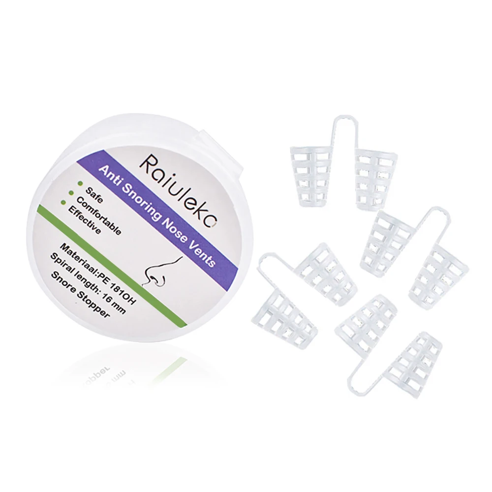 1/3/4PCS /set Anti Snoring Devices Professional Snoring Solution Snore Stopper Nose Vents Snore Nasal Dilators For Better Sleep