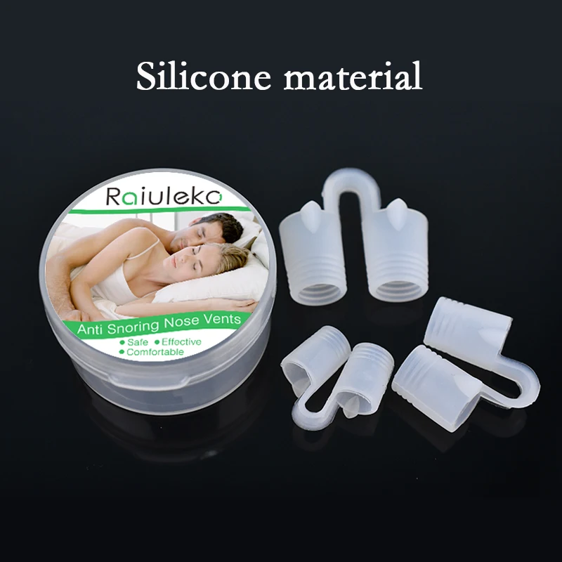 1/3/4PCS /set Anti Snoring Devices Professional Snoring Solution Snore Stopper Nose Vents Snore Nasal Dilators For Better Sleep
