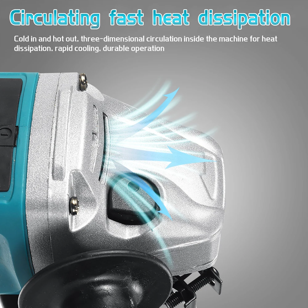 125mm Brushless Electric Angle Grinder Combo Kit Impact Wrench Power Tool For Makita 18V Battery Cordless Power Tool Set
