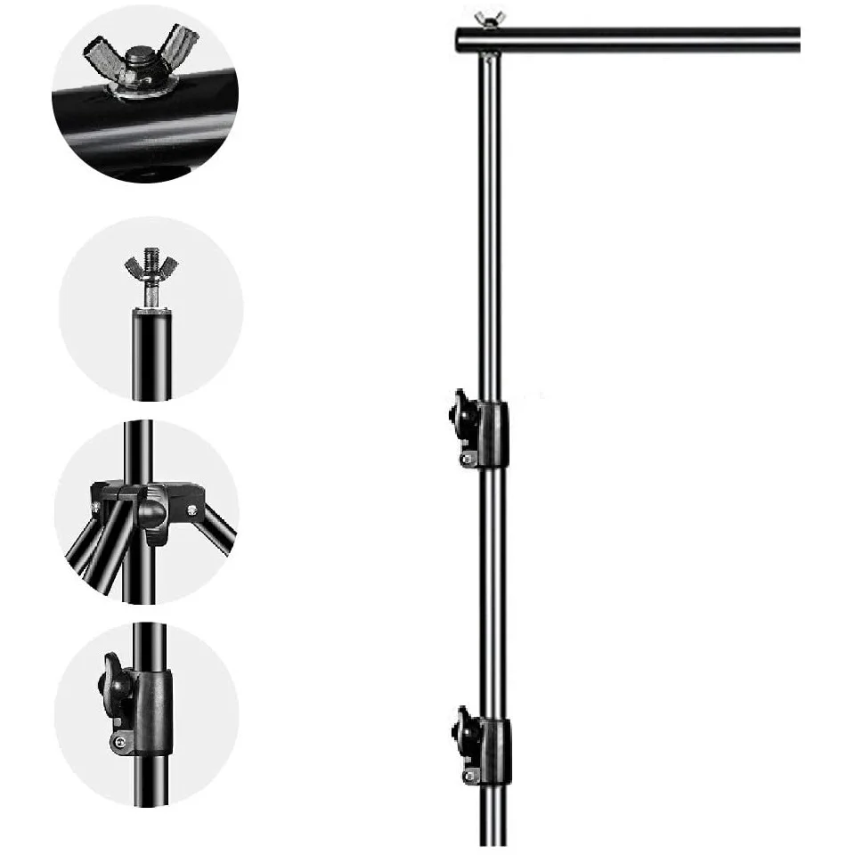 Chromakey Green Screen Support System Frame Chroma Photobackground Photography Photo Studio Background Stand Backdrop For Shoot