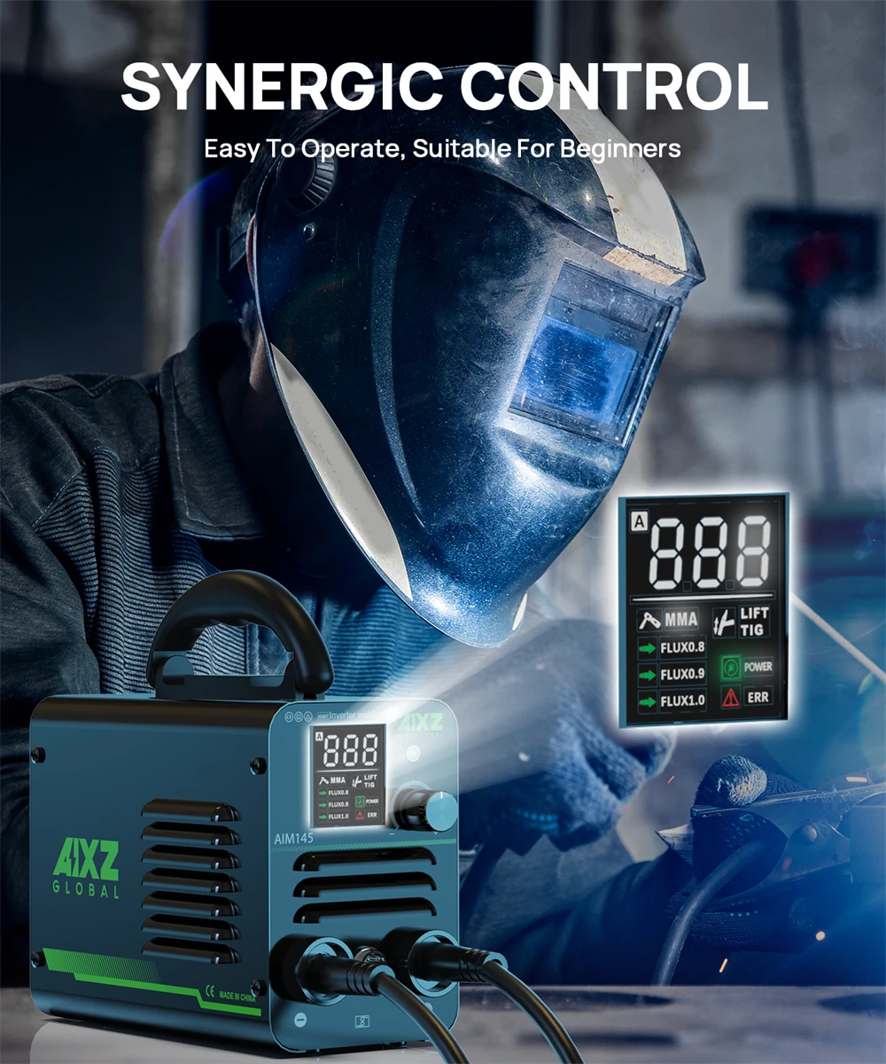 AIXZ 145A 3 in 1 Welding Machine Lift TIG/ARC MMA Welders MINI IGBT Inverter Welding With Spool Gun Protable Home Welder Tool