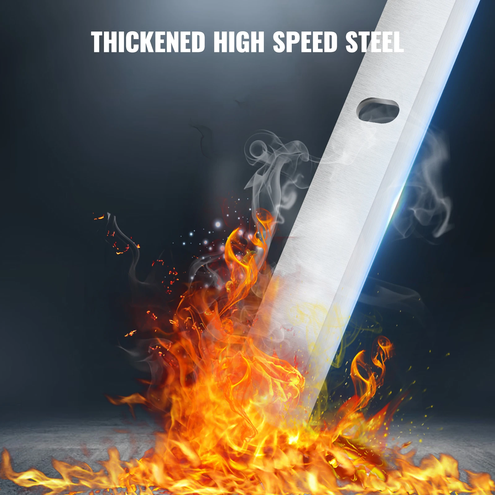 SucceBuy Planer Blades 13 inch 2mm Thickened High Speed Steel Replacement HRC55-60 Hardness Suit for 13in/12.5in Benchtop Planer