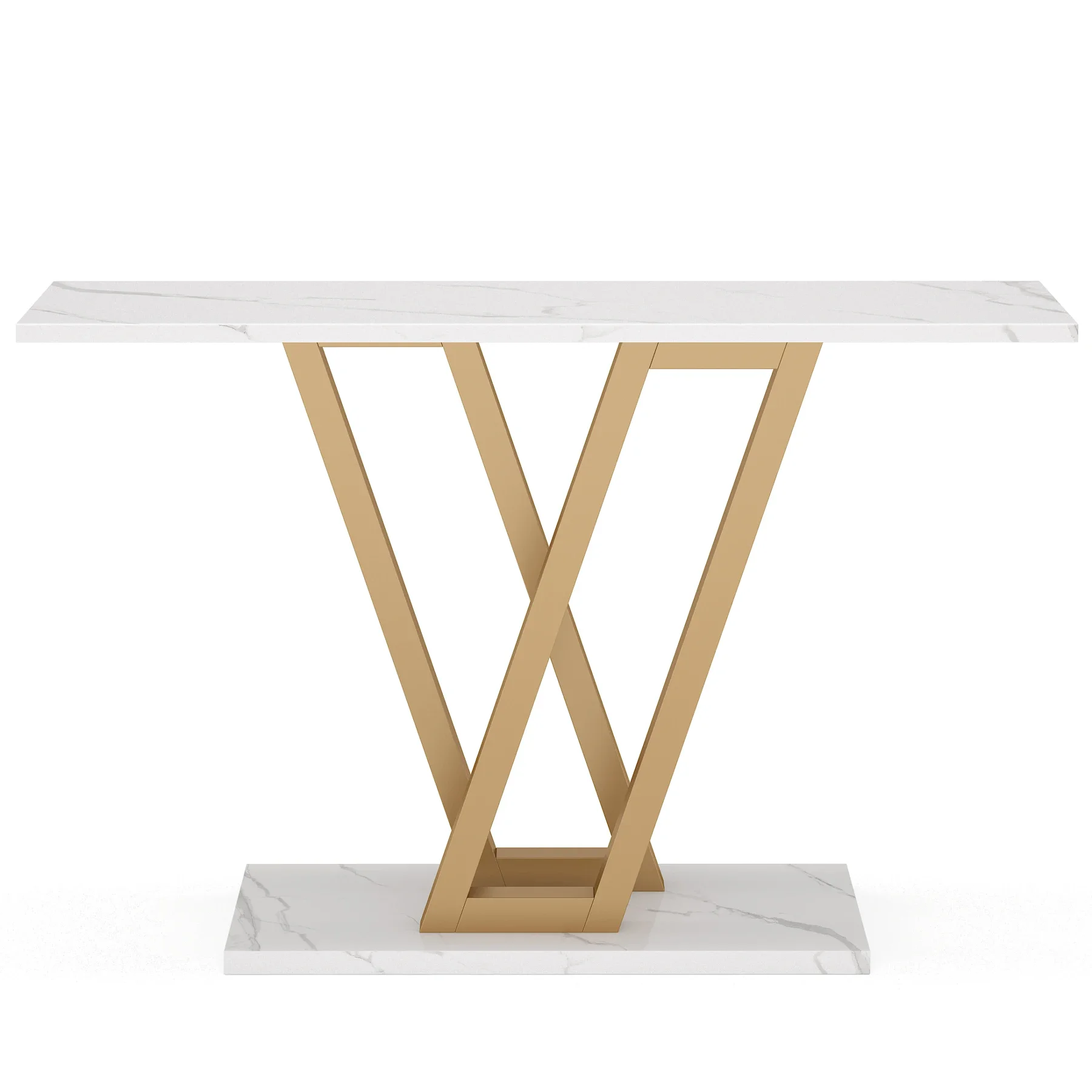 Tribesigns 43 Inch Console Table Industrial Entryway Hallway Table Living Room Furniture