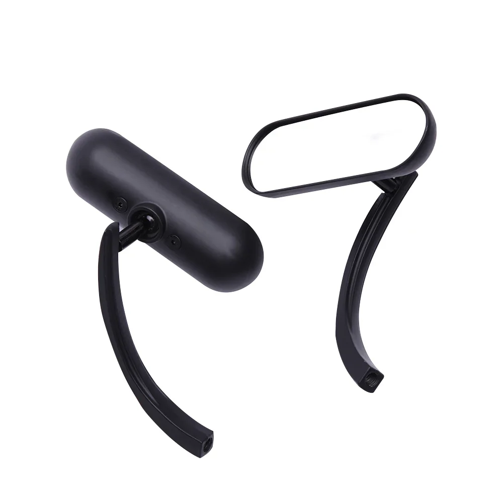 Motorcycle Rearview Mirror Square Oval Side Mirror For Harley Touring Electra Glide Dyna Fatboy Softail Breakout Sportster