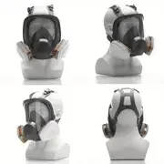 6800 Gas Mask Full Face Large Size Respirator Reusable Full Face Respirator Gas Paint Sprayer Chemical Wood Working Dust