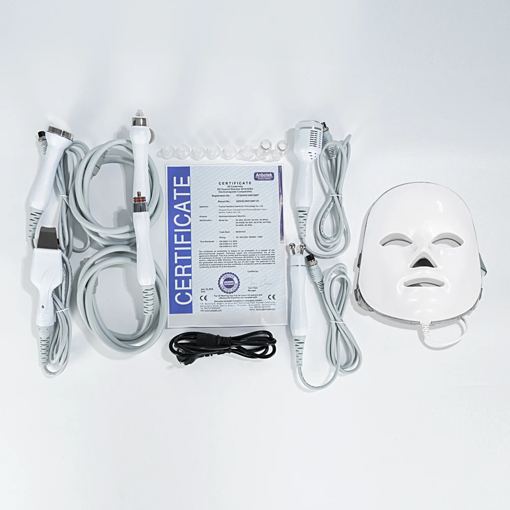 Missheart 7 in 1 Facial Machine Hydra Aqua Deep Cleaning Skin Care Device