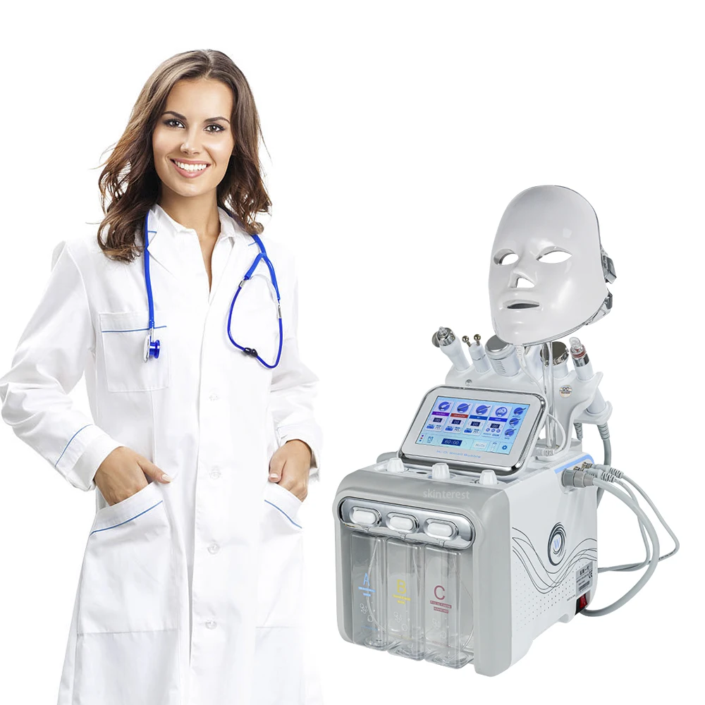 Missheart 7 in 1 Facial Machine Hydra Aqua Deep Cleaning Skin Care Device