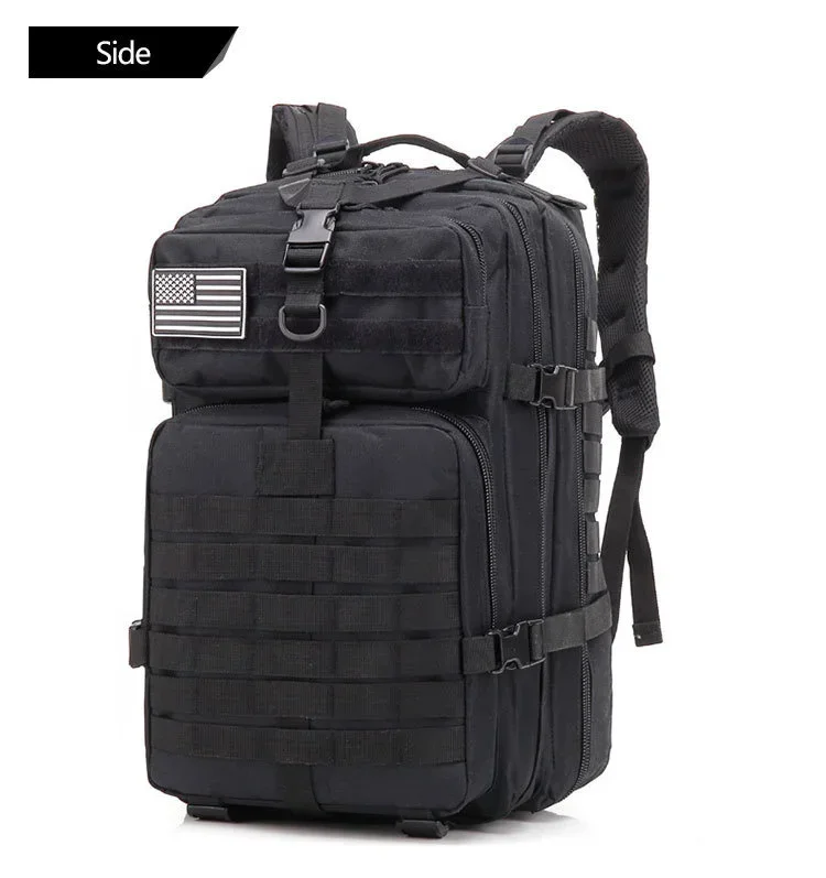 45L Man Tactical Backpacks Outdoor Traveling Bags Outdoor 3P School Pack EDC Molle Pack For Trekking Hunting Bag
