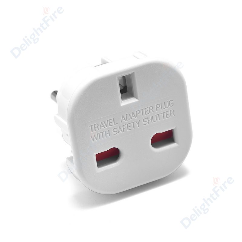 1pcs UK to EU Socket Adapter 220V Euro Travel Plug Converter AC Wall Charger Power Adapter UK British Adapter Electrical Outlets