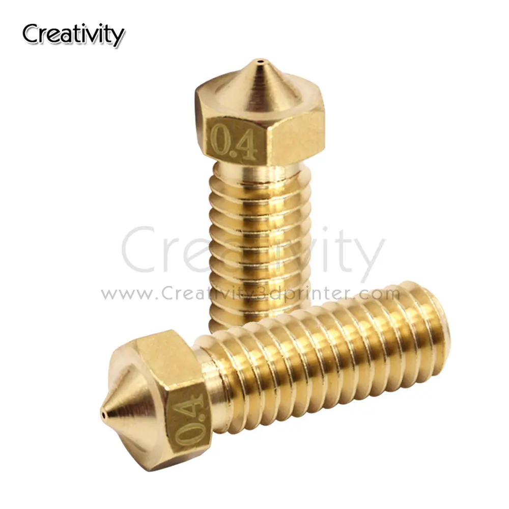 Volcano Nozzle For Artillery Sidewinder X1& X2 Genius Pro, Anycubic Vyper Kobra Plus/Max, Voron M6 Thread Hotend Brass Nozzles