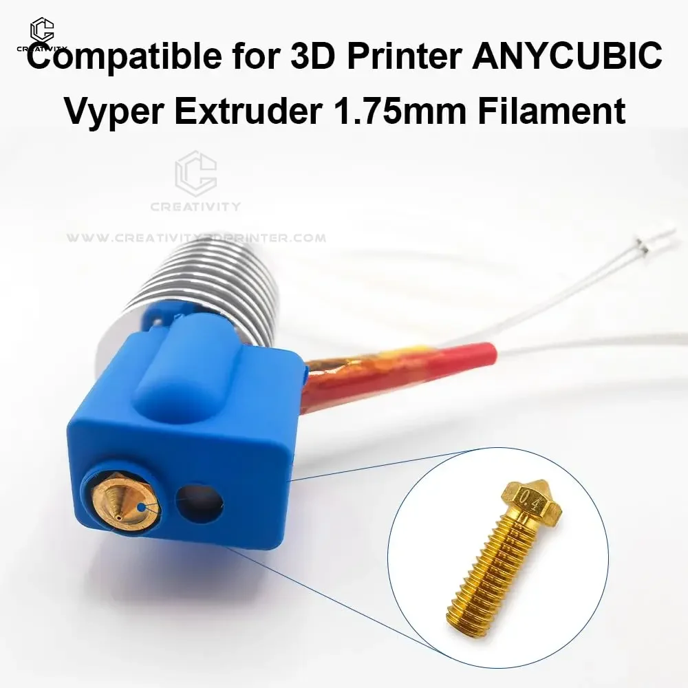 Volcano Nozzle For Artillery Sidewinder X1& X2 Genius Pro, Anycubic Vyper Kobra Plus/Max, Voron M6 Thread Hotend Brass Nozzles