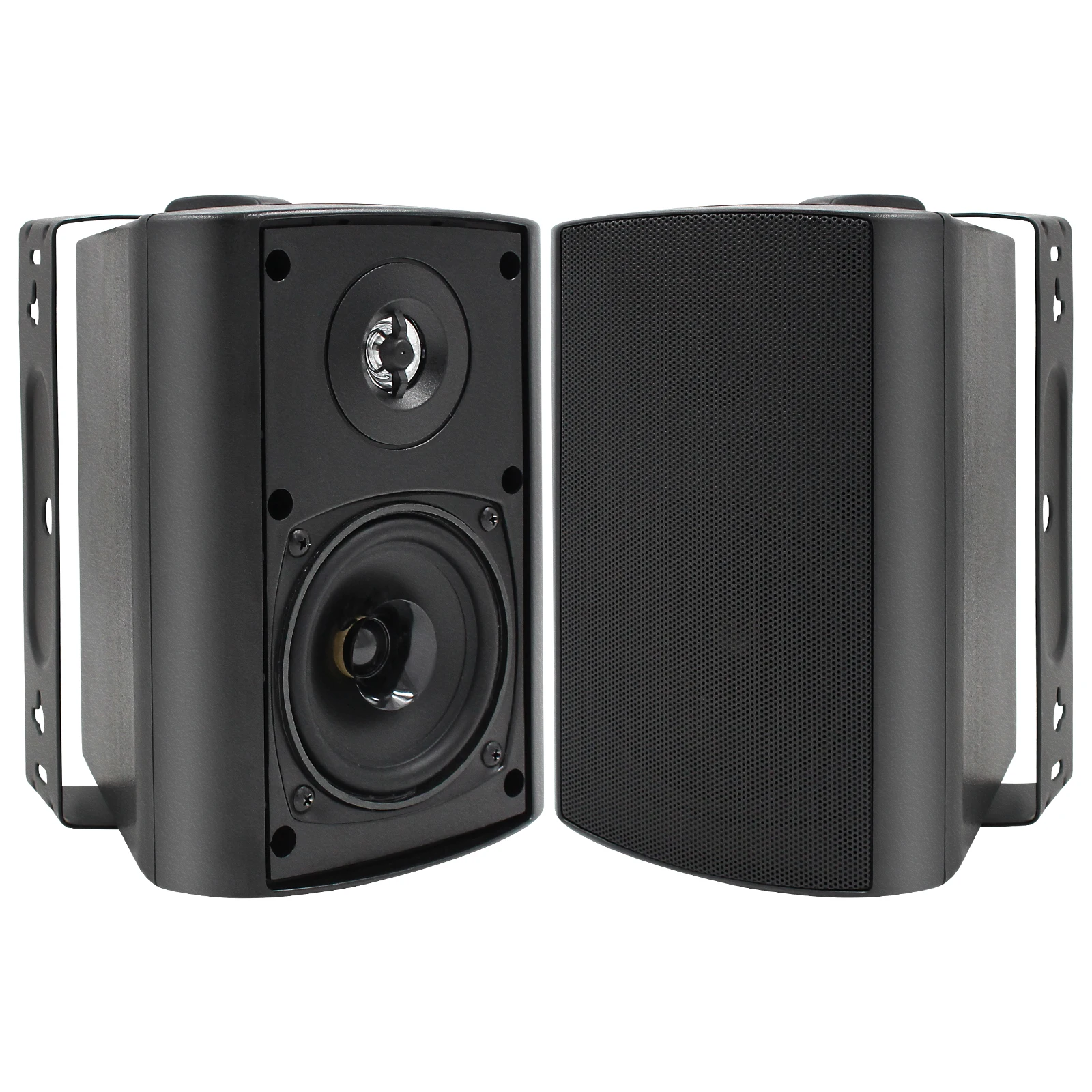 Herdio 4 Inch Outdoor Speaker Passive 400W Wireless Stereo Subwoofer Music Full Range Audio Bass Loudspeaker For Home Theater