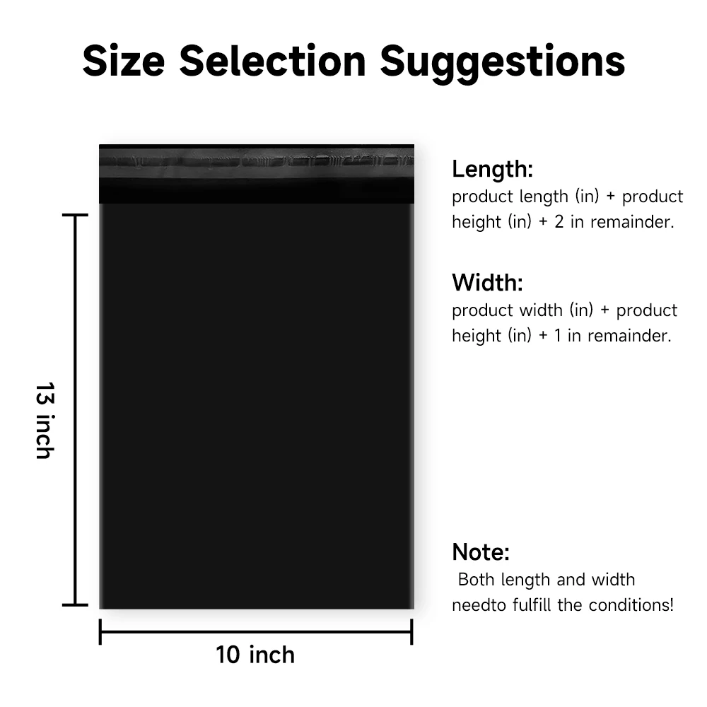 Poly Mailers Shipping Bags For Clothing, Poly Bags Shipping Envelopes, Strong Self Seal Mailing Bags For Small Business