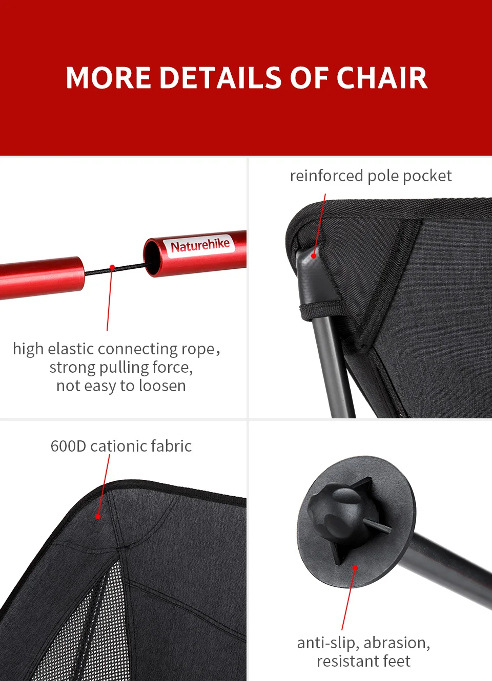 Naturehike Camping Chair YL05 YL06 Chairs Ultralight Folding Chair Outdoor Picnic Foldable Chair Beach Reax Chair Fishing Chair