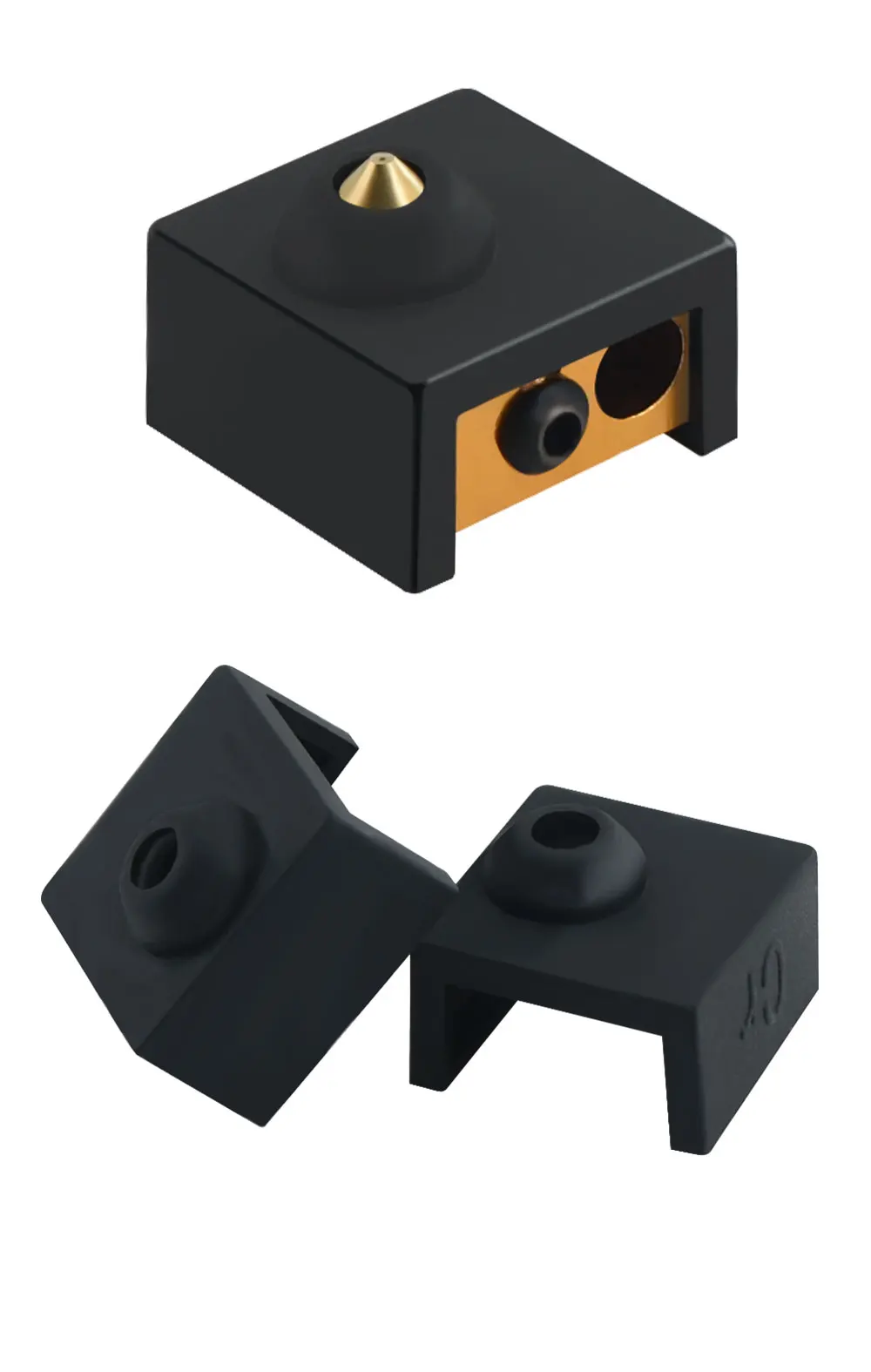 Printer Silicone Sock Fits MK7 MK8 MK10 Aluminum J-head Hotend Extruder Heater Block Cover for CR-10 Ender3