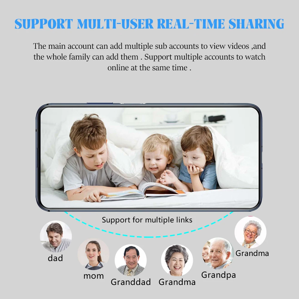 1080P HD Mini Wifi Camera Wireless Smart Home Security Surveillance Micro Camcorder 140° Angle Home IP Night Vision Monitor