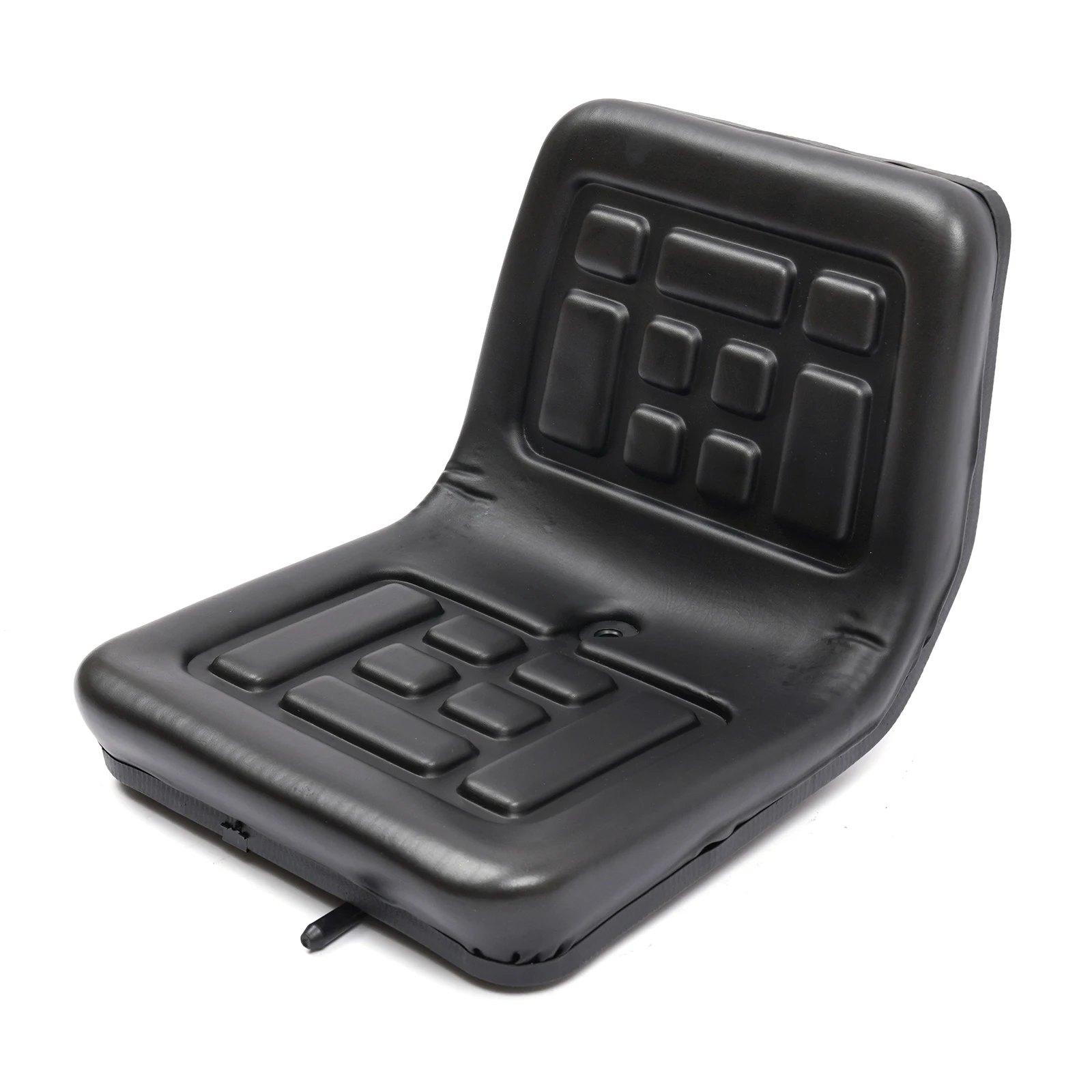 Tractor Seat Universal Forklift Seat Waterproof PU Material Horizontally Adjustable 36 x 35 x 30 cm