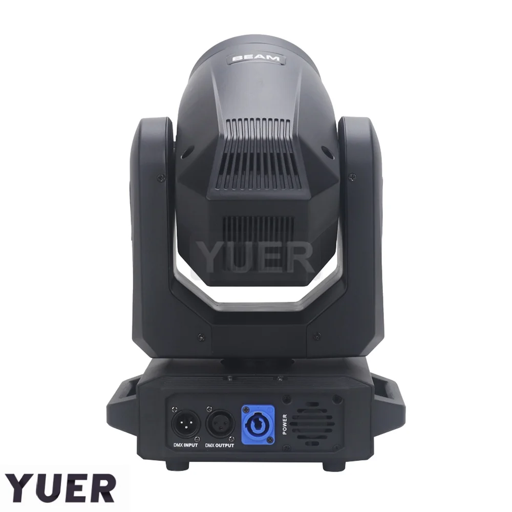 200W LED Moving Head Light With Ring Beam+Spot+18 Rotating Prisms+Rainbow 12 Gobo 8 Color Effect Dj Dmx Stage Light Disco Bar