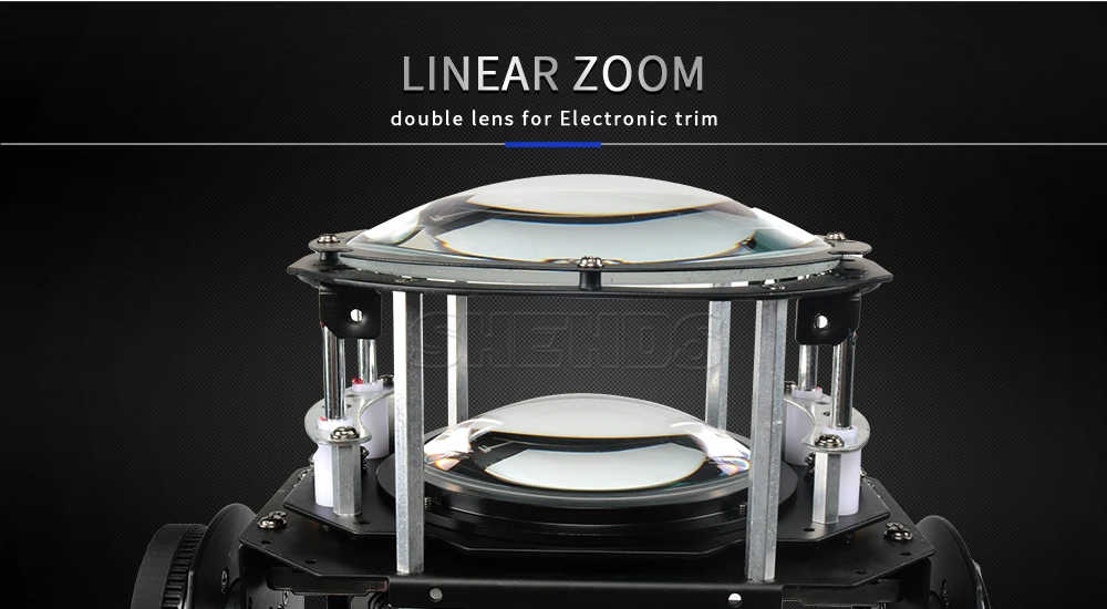 SHEHDS Bulb Beam 275W Moving Head Lighting 8+8+8-Prism With flight Case For Dj Disco Night Club Wedding Stage Equipment
