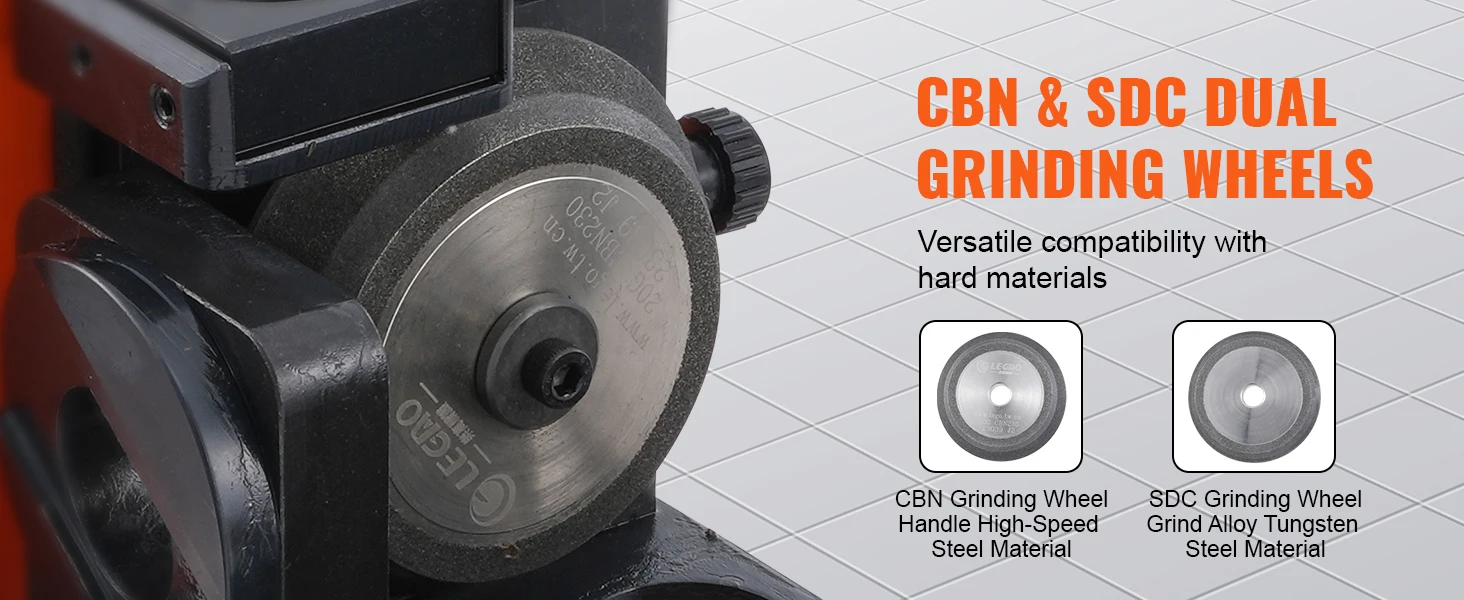 SucceBuy Drill Bits Sharpener MR-13A MR-13B MR-20G Mill Grinder Portable Sharpening Machine with 18/11 Collets For Workshop