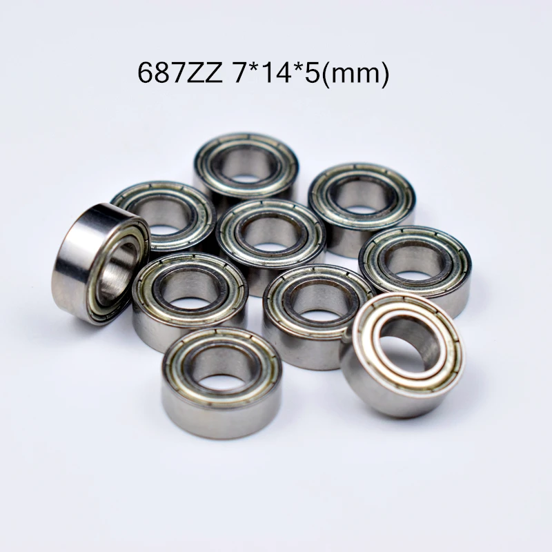 Miniature Bearing Multiple 10 Pieces 681ZZ 682ZZ 683zz 684zz 685zz 686zz 687zz 688zz 689zz 684RS 686RS 688RS 689zz