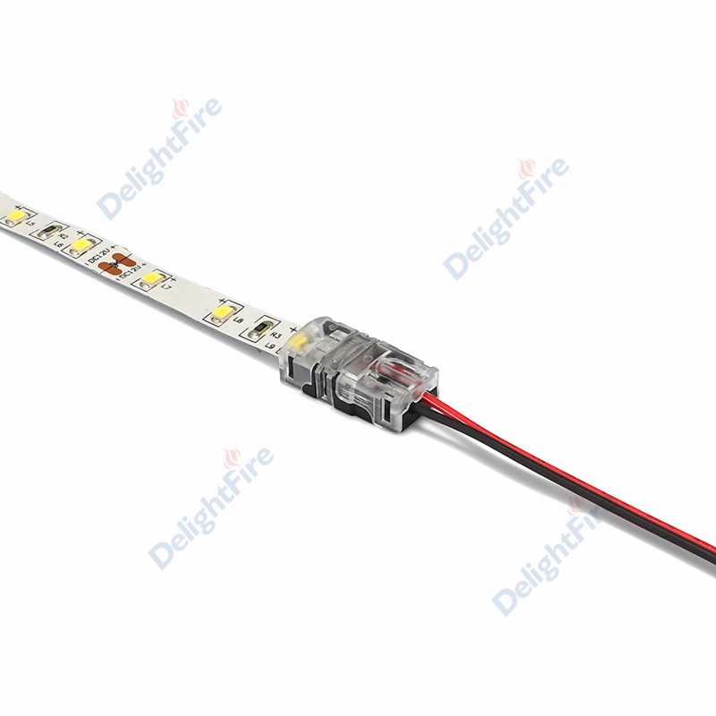 Solderless LED Connector 6 5 4 3 2 Pin LED Strip Connectors For RGB RGBW SMD 5050 WS2812B LED Strip Light Wire Connection