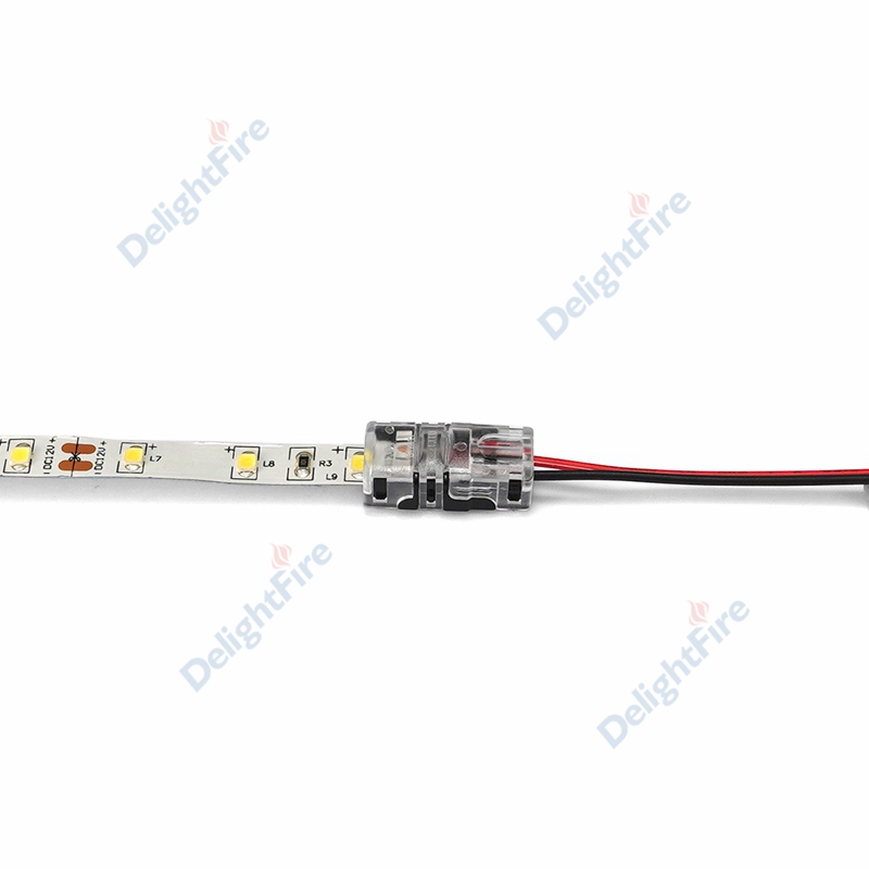 Solderless LED Connector 6 5 4 3 2 Pin LED Strip Connectors For RGB RGBW SMD 5050 WS2812B LED Strip Light Wire Connection