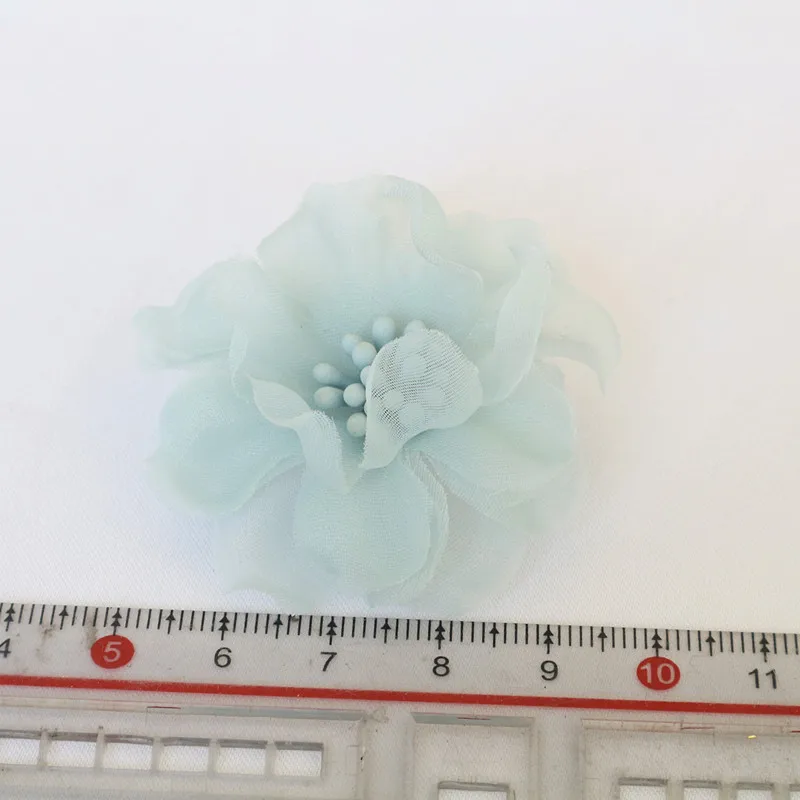 10Pcs/Set Mix Fabric Flowers Simulation Flower Head Decoration Flowers For DIY Accessories