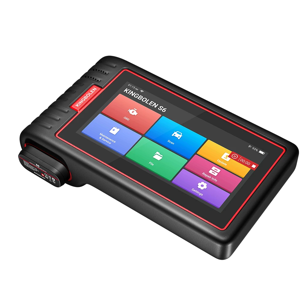 Lifetime Free Update Newest KINGBOLEN S6 CAN FD All System Car Diagnostic Tools Auto OBD Scanner Bluetooth 28 Resets Auto Vin