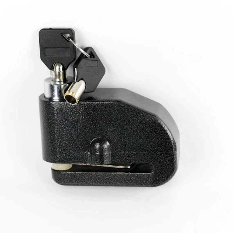 Motorcycle Alarm Lock Wheel Disc Brake with Key Motorcycle Scooter Bicycle Waterproof Anti-Theft Aluminum Alloy Safety Brake Loc