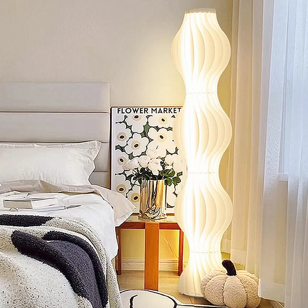LUVODI Tall LED Floor Lamp Dimmable Decorative Standing Light for Home Corner Modern Simple Style