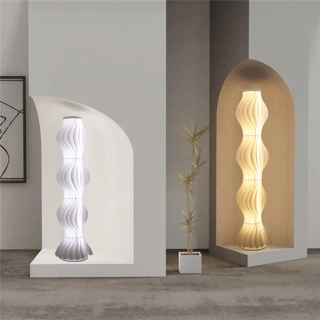 LUVODI Tall LED Floor Lamp Dimmable Decorative Standing Light for Home Corner Modern Simple Style